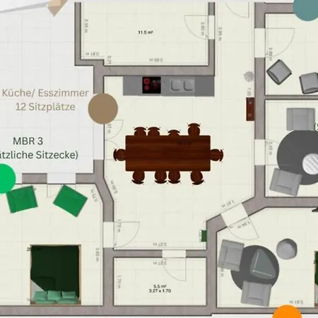 Apartment 165m2 Downtown Family 5br, 3bath, Kids Room, 11min Alexanderplatz *