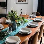 165m2 Downtown Family 5br, 3bath, Kids Room, 11min Alexanderplatz Daire Berlin